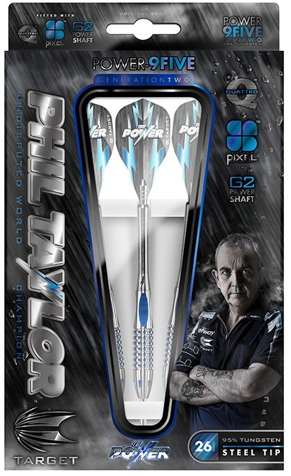 Target Darts Phil Taylor Power 9FIVE G2 95% Tungsten 26 grams